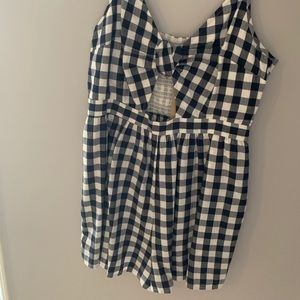 Gingham romper